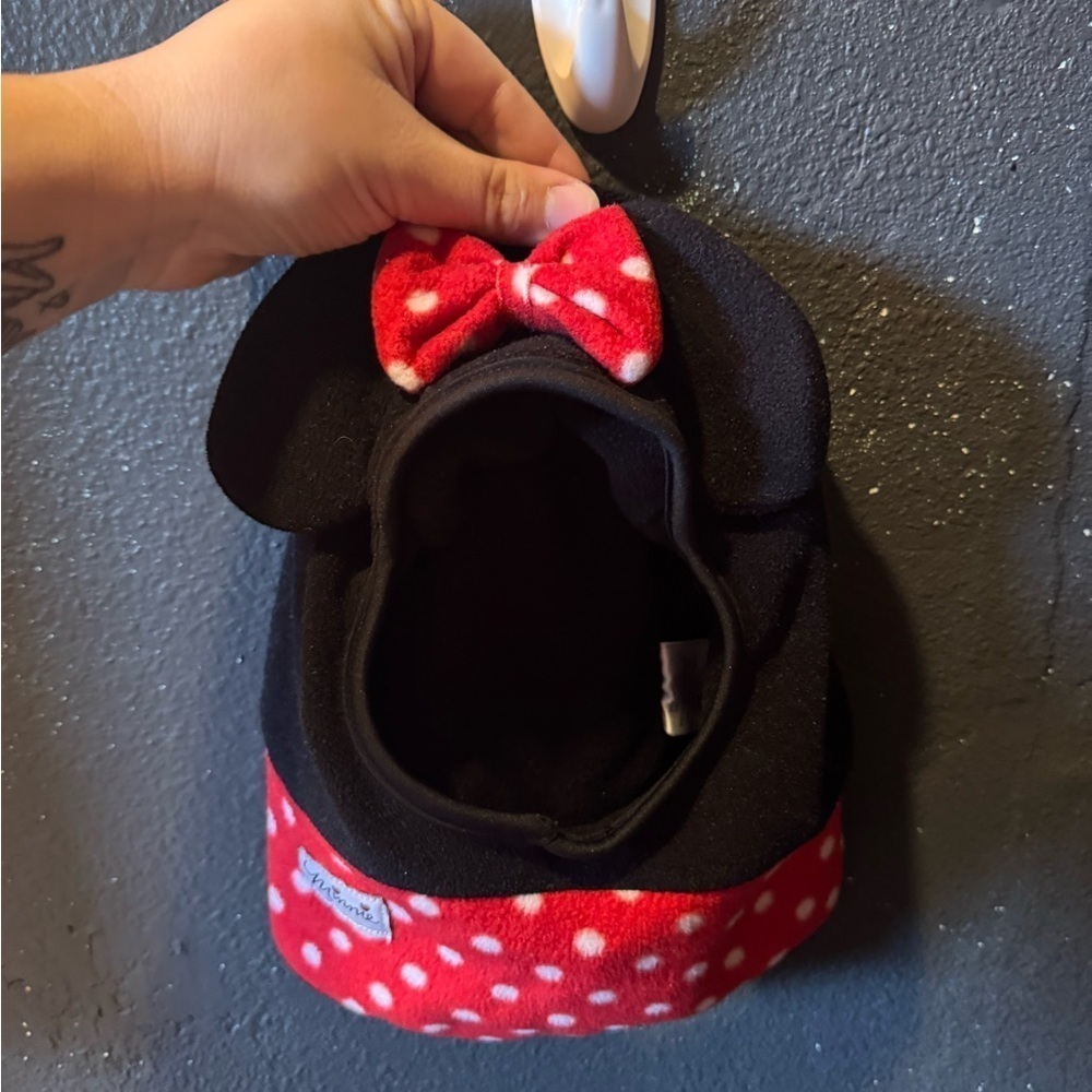 Kids Disney Minnie Polka Dot Ski Mask Size OS - Picture 2 of 6